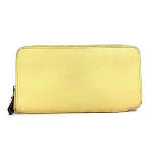 HERMES Yellow Wallet
